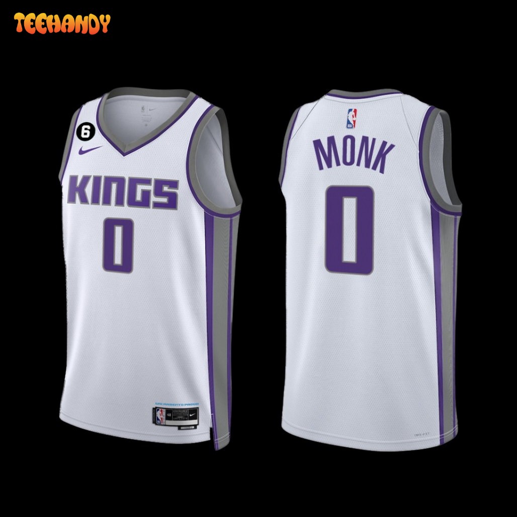 Sacramento Kings Malik Monk 2022-23 Association Edition Jersey White