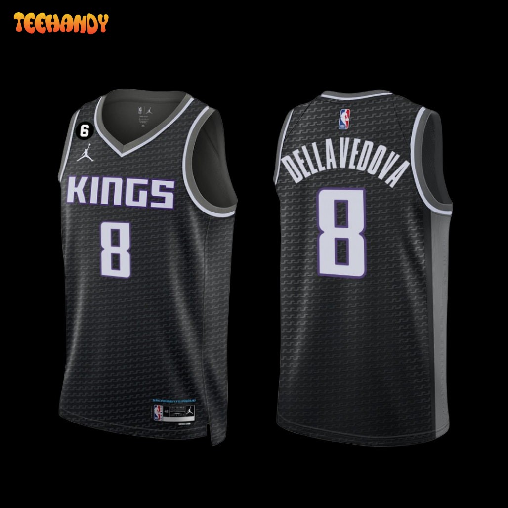 Sacramento Kings Matthew Dellavedova 2022-23 Statement Edition Jersey Black