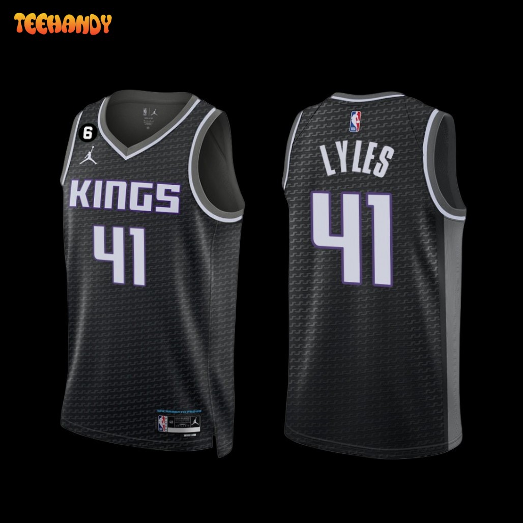 Sacramento Kings Trey Lyles 2022-23 Statement Edition Jersey Black