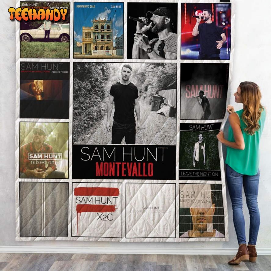 Sam Hunt Albums 3D Quilt Blanket