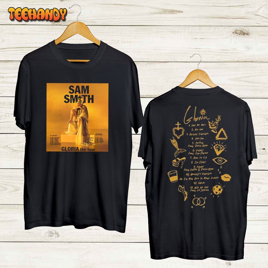 Sam Smith Gloria World Tour 2023 Shirt, Sam Smith Unisex T shirt