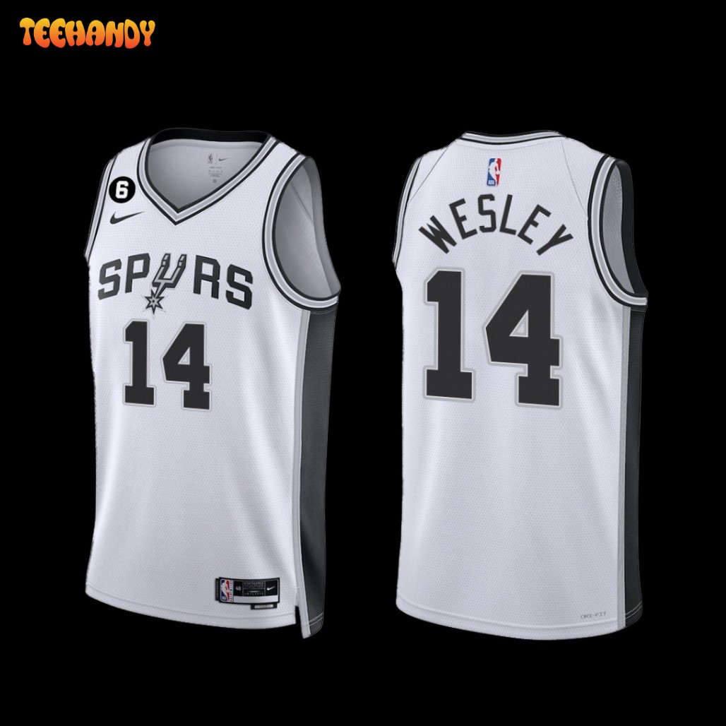 San Antonio Spurs Blake Wesley 2022-23 Association Edition Jersey White