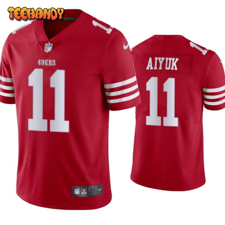 San Francisco 49ers Brandon Aiyuk Scarlet Limited Jersey