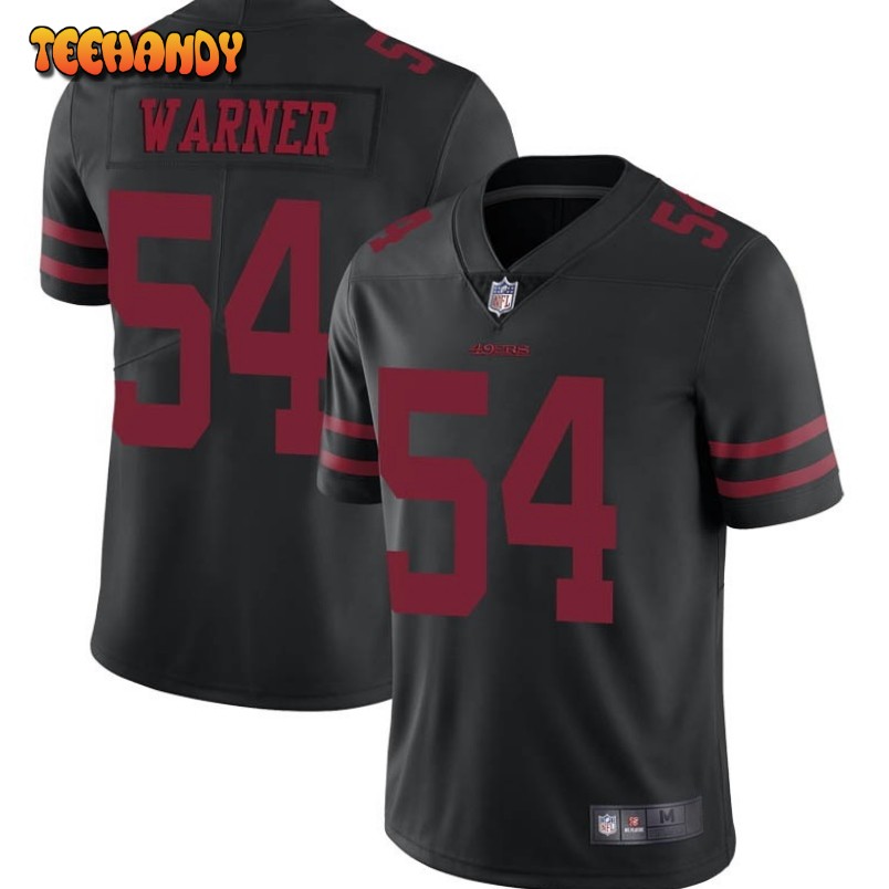 San Francisco 49ers Fred Warner Black Limited Jersey