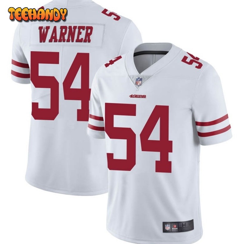 San Francisco 49ers Fred Warner White Limited Jersey