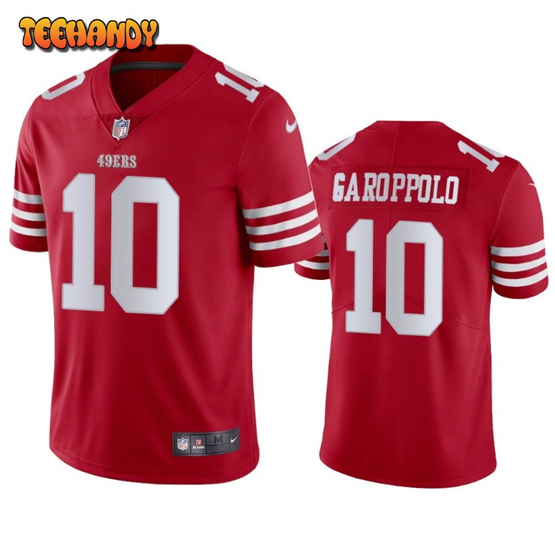 San Francisco 49ers Jimmy Garoppolo 2022-23 Scarlet Limited Jersey