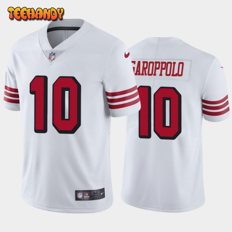 San Francisco 49ers Jimmy Garoppolo White Color Rush Limited Jersey