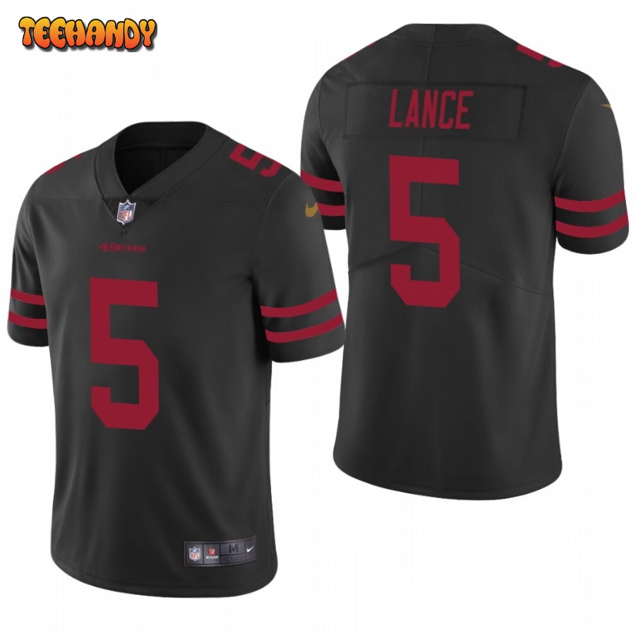 San Francisco 49ers Trey Lance Black Limited Jersey