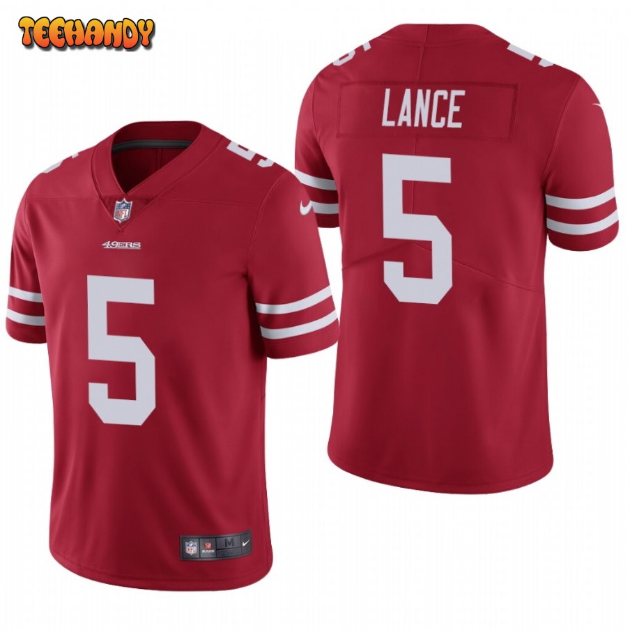 San Francisco 49ers Trey Lance Scarlet Limited Jersey