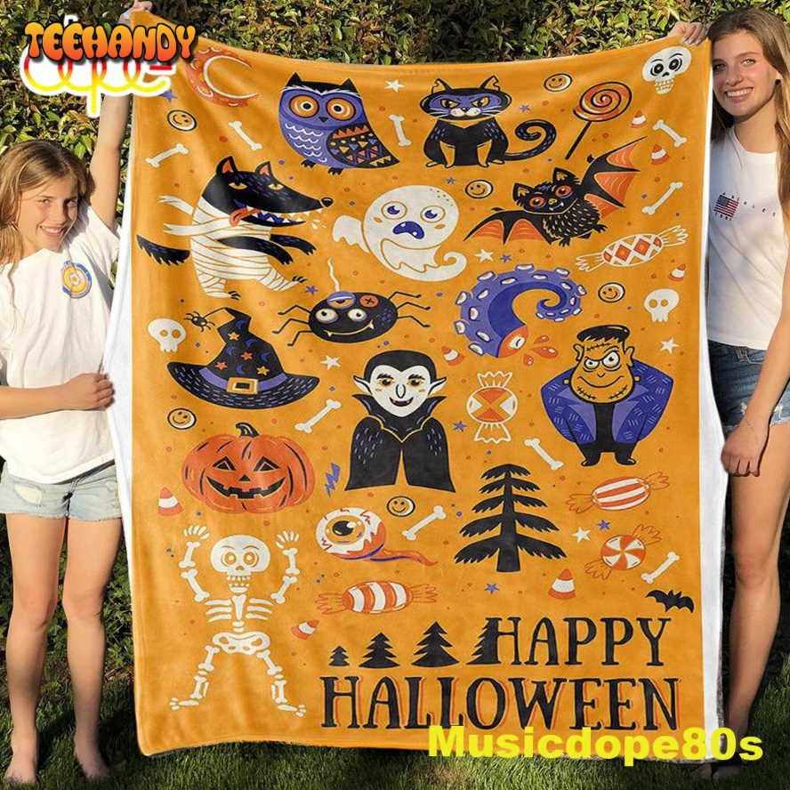 Sanderson Sisters Halloween Hocus Pocus Blanket Decor Home