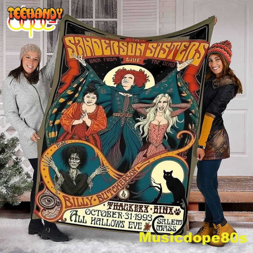 Sanderson Sisters Halloween Hocus Pocus Blanket Gift