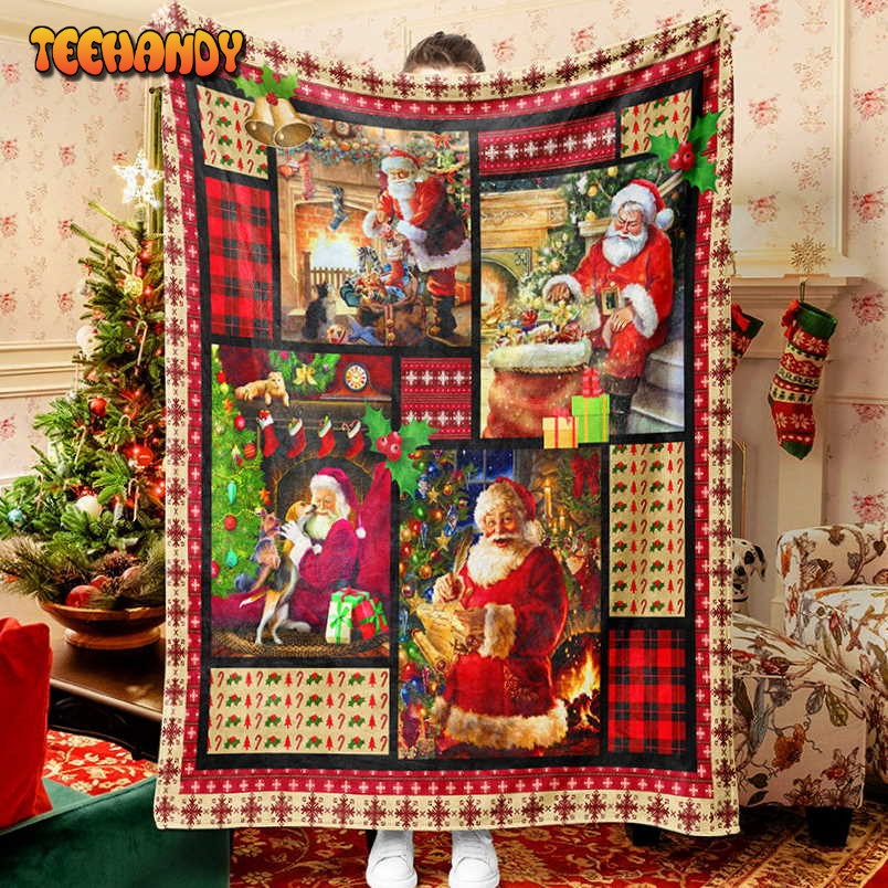 Santa Christmas Blanket