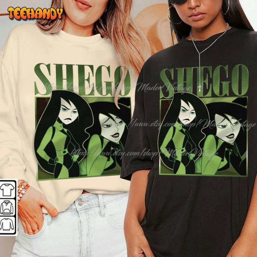 Shego Shirt, Shego Homage Shirt, Vintage 90s Shego Kim Possible Shirt