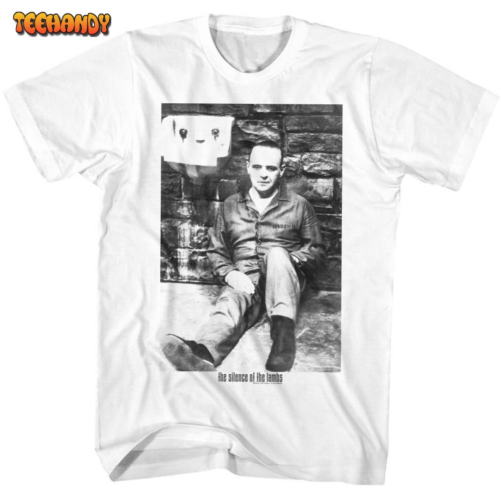 Silence of The Lambs Dr Hannibal Lecter in Prison White Shirts