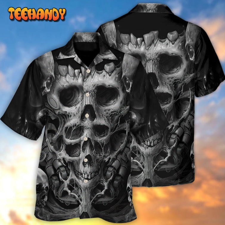 Skull Dark Inner Demons Hawaiian Shirt