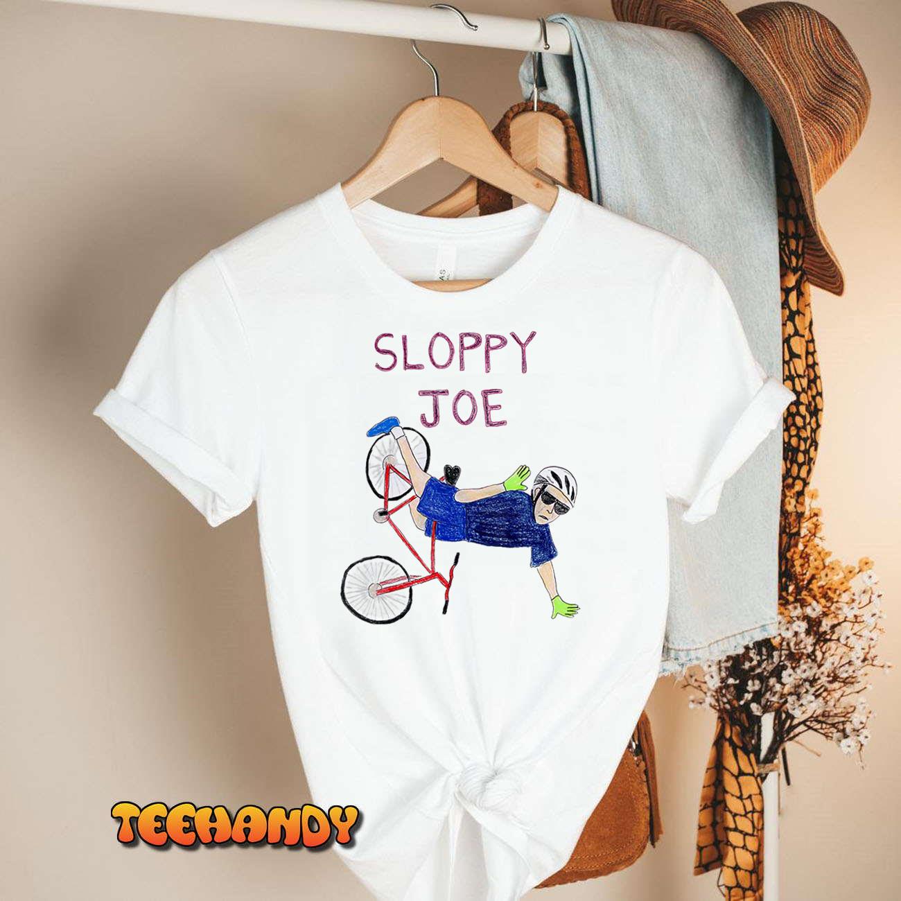 Sloppy Joe Tee Running The Country Is Like Riding A Bike T-Shirt