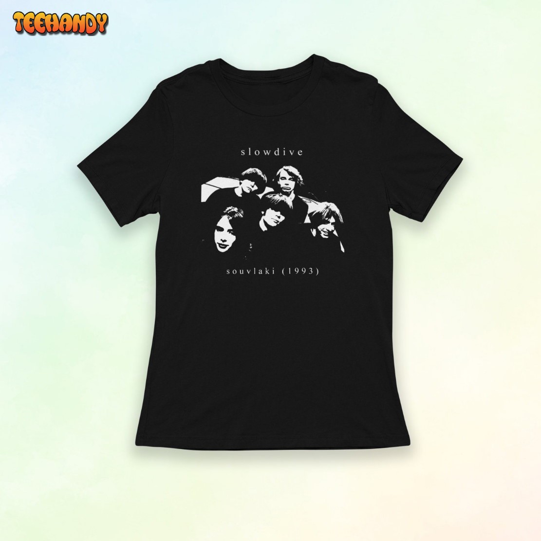 Slowdive – Souvlaki ‘93 Vintage Black Unisex T-Shirt