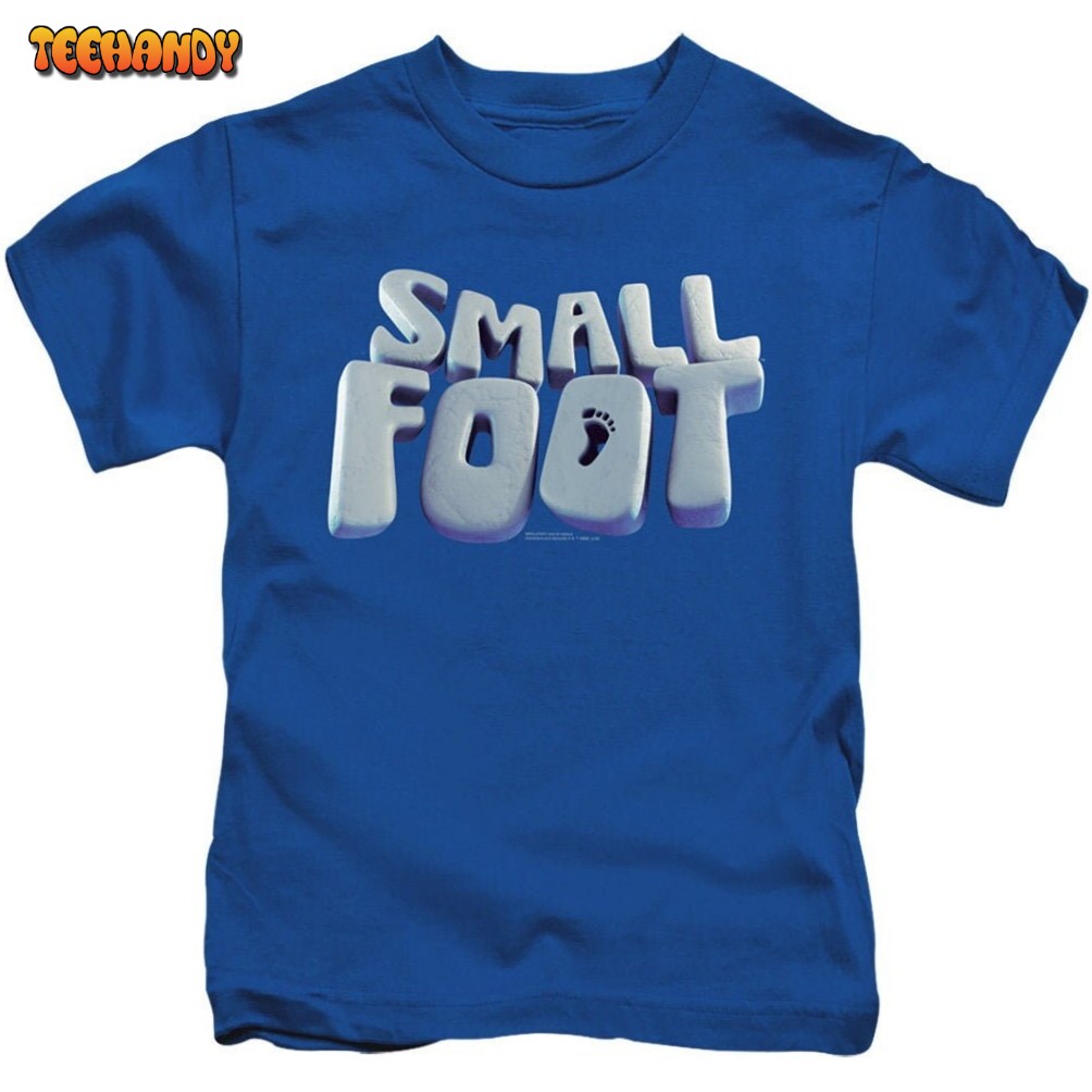 Smallfoot Logo Youth Royal Shirts