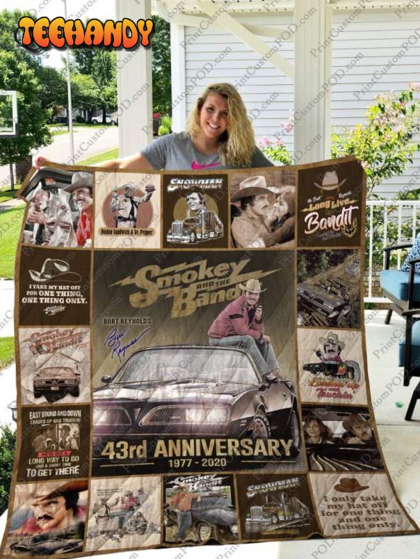 Smokey And The Bandits 3D Customized Quilt Blanket