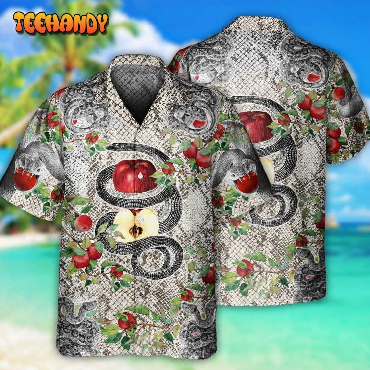 Snake Animals Garden Of Eden Snake Hawaiian Shirt