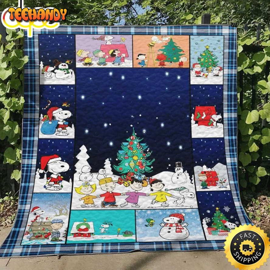 Snoopy Christmas Fuuny Blanket Christmas Snoopy