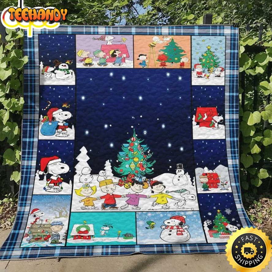 Snoopy Christmas Fuuny Blanket Christmas Snoopy