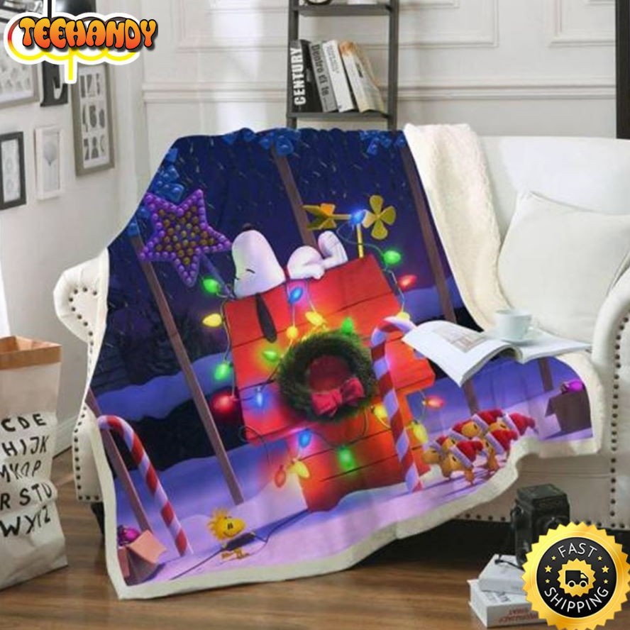 Snoopy Christmas The Peanuts Movie Snoopy Dog Blanket