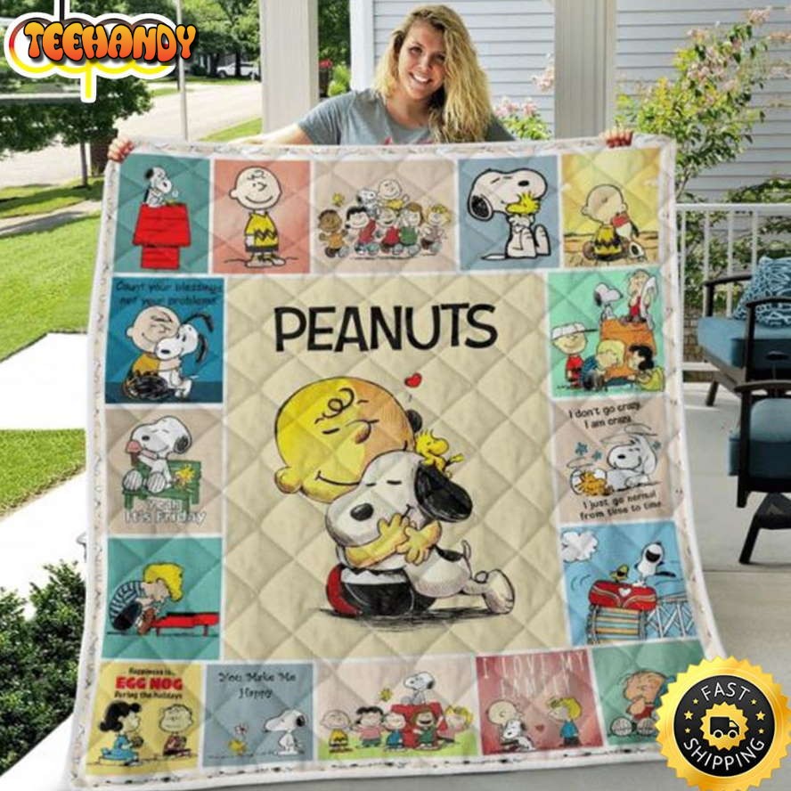 Snoopy Gifts Snoopy Lover Peanuts Sherpa Or Quilt The Peanuts Blanket