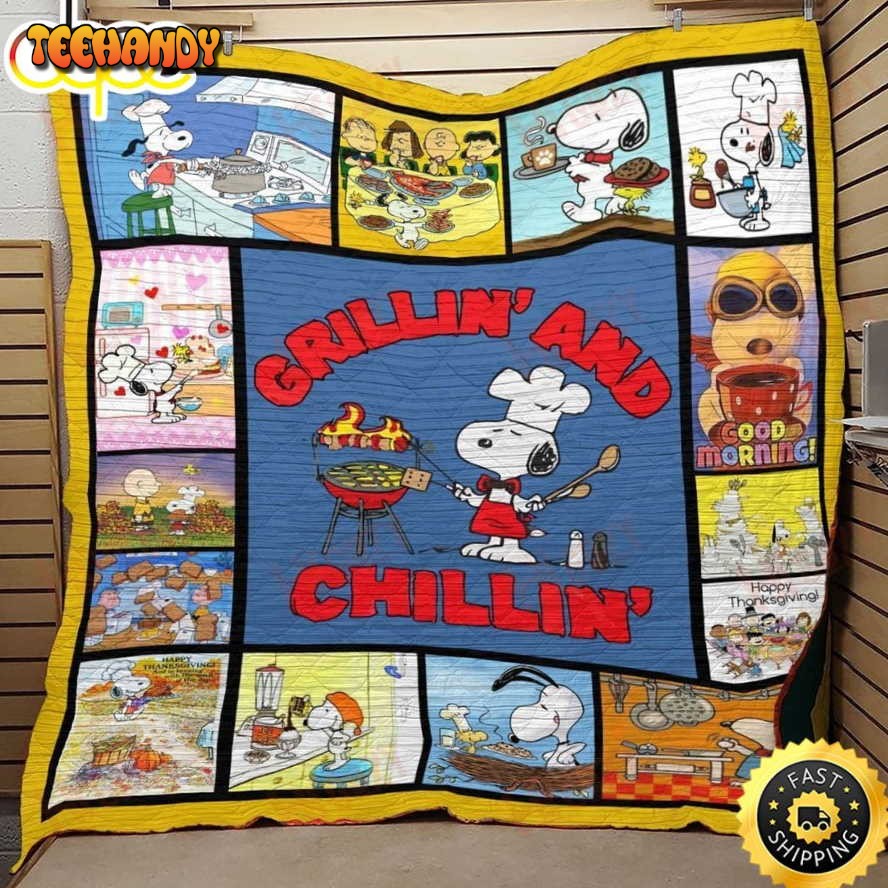Snoopy The Master Chef The Peanuts Movie Snoopy Dog Blanket