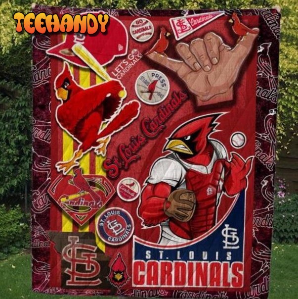 St. Louis Cardinals 3D Customized Quilt Blanket