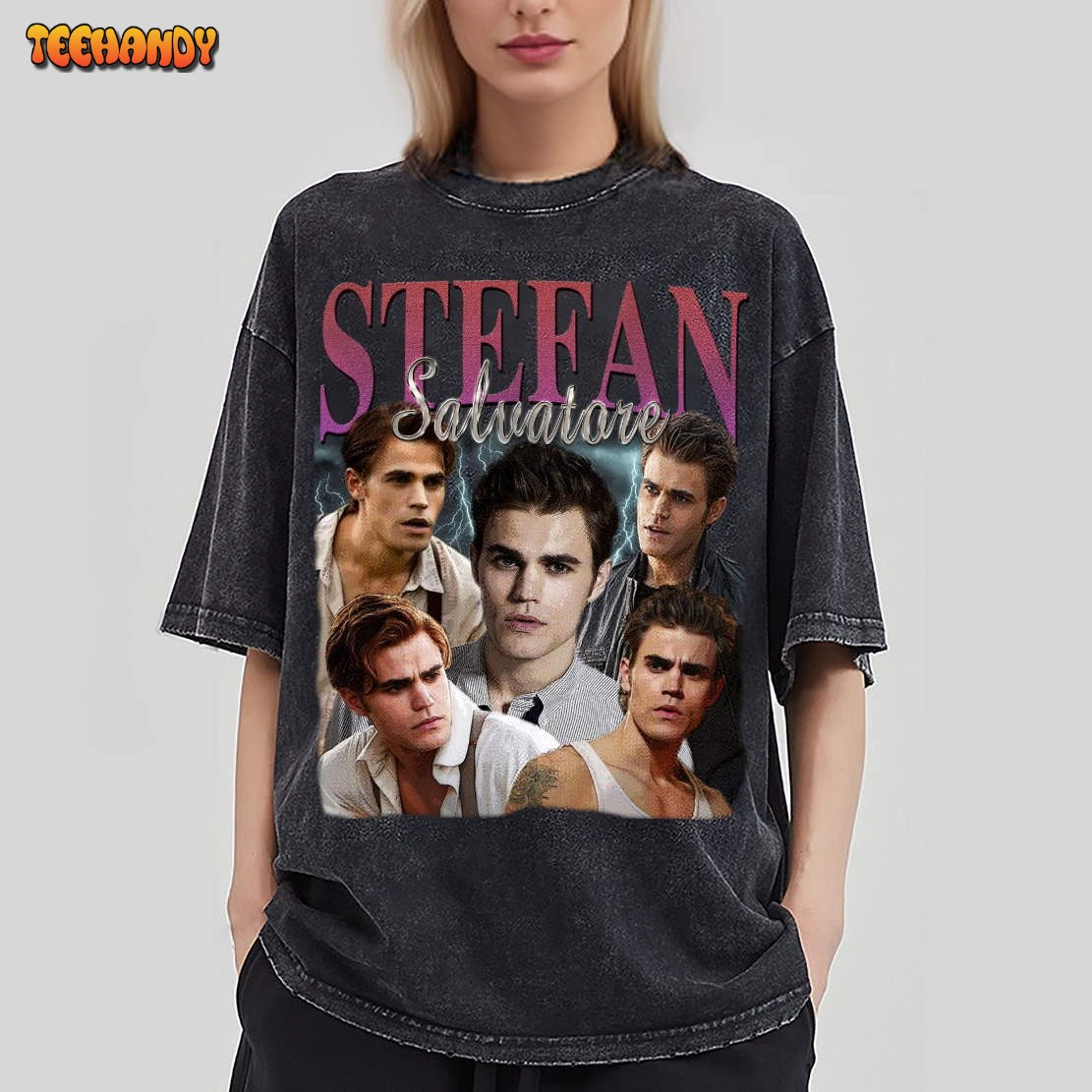 Stefan Salvatore Vintage Washed T-Shirt