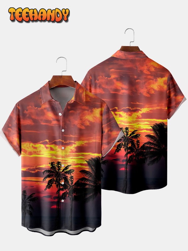 Summer Holiday And Coconut Tree Hawaiian Shirt, Beach Hawaiian Shirt