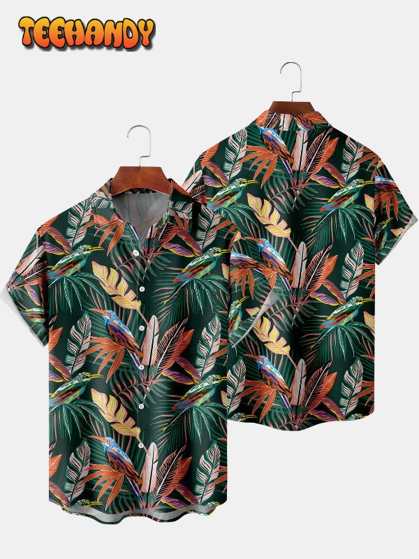 Summer Holiday Hawaiian Shirt, Short Sleeve Hawaiian Shirt For Summer