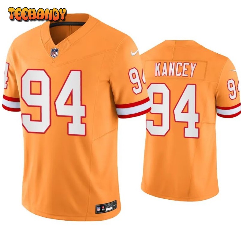 Tampa Bay Buccaneers Calijah Kancey Orange Throwback Limited Jersey