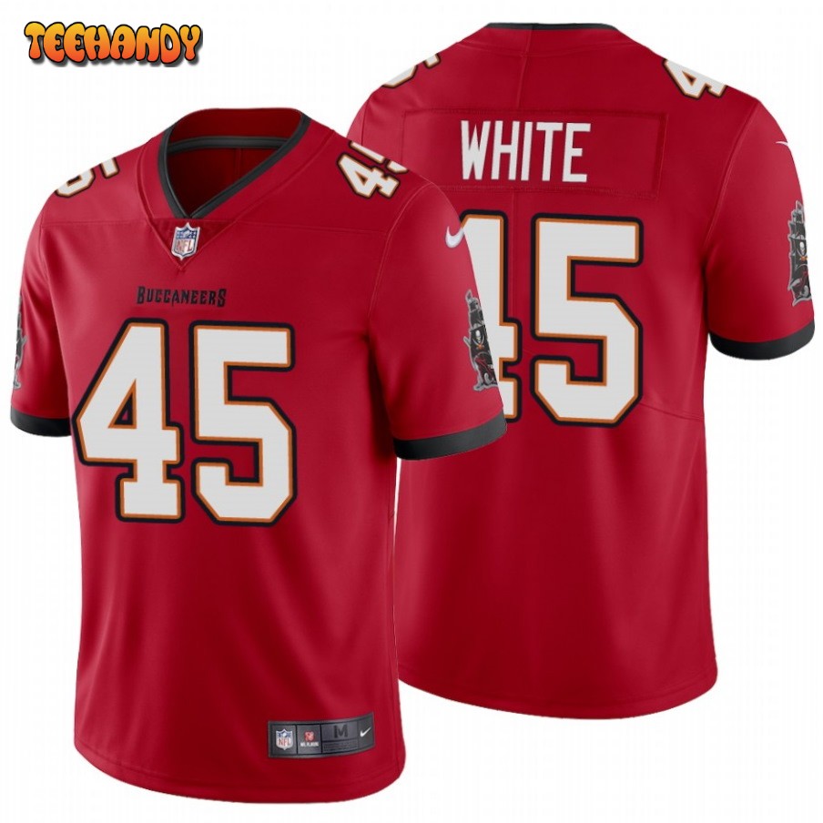 Tampa Bay Buccaneers Devin White Red Limited Jersey