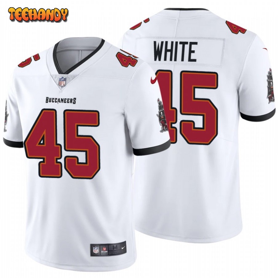 Tampa Bay Buccaneers Devin White White Limited Jersey