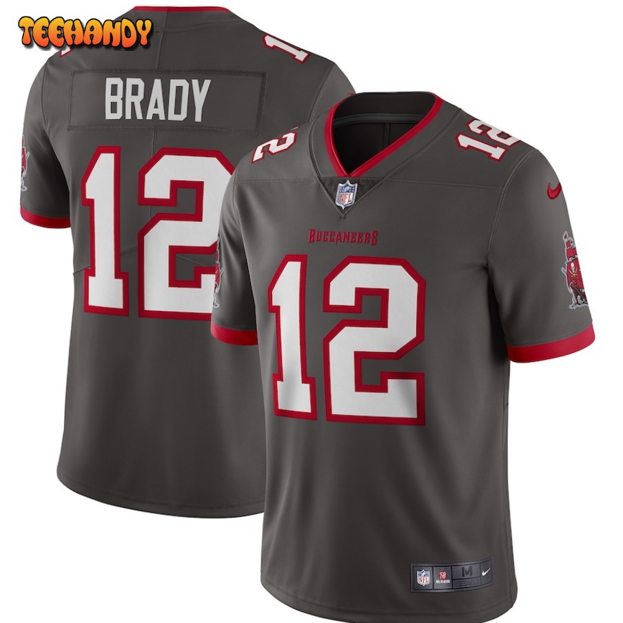 Tampa Bay Buccaneers Tom Brady Pewter Limited Jersey