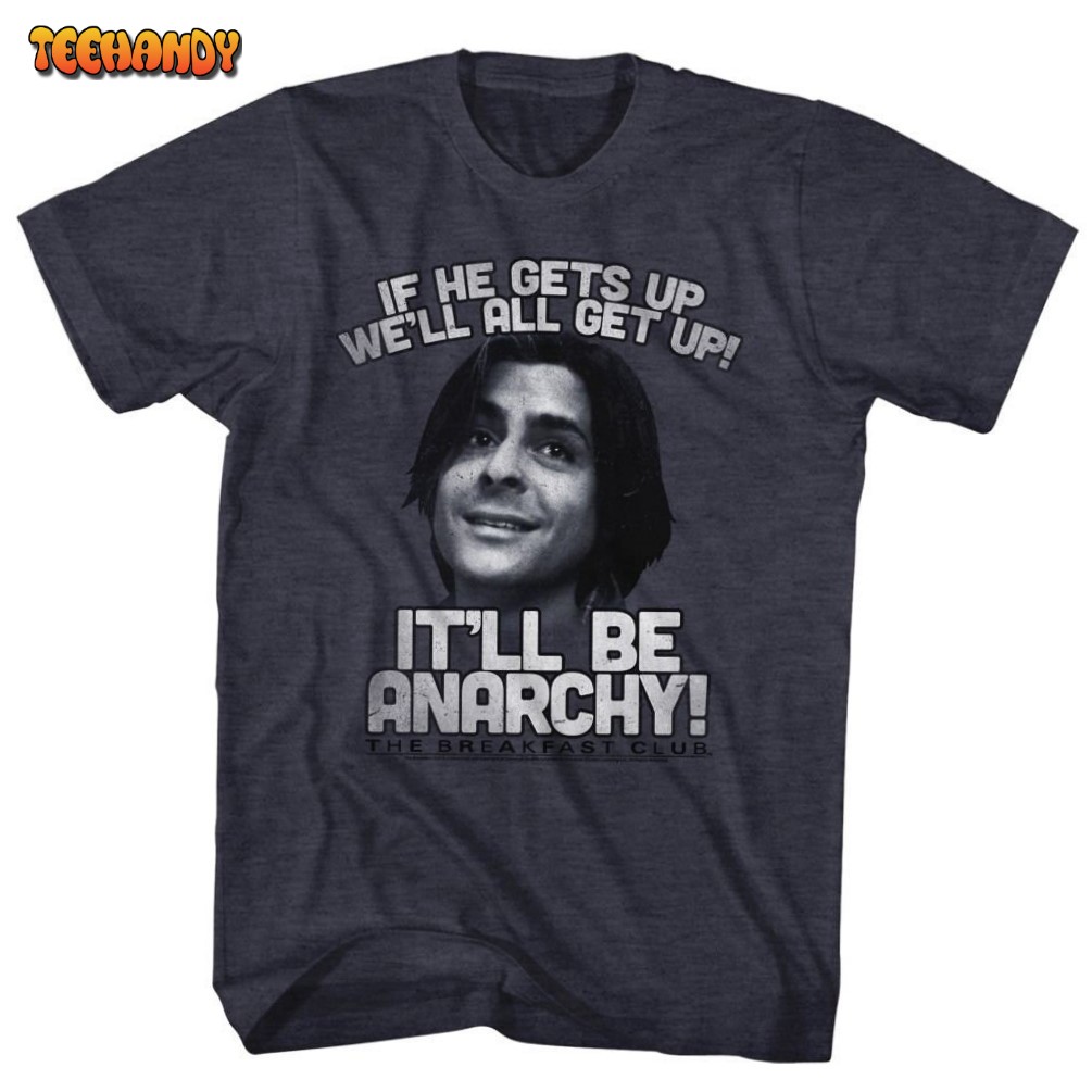 The Breakfast Club It’ll Be Anarchy Heather Charcoal Shirts