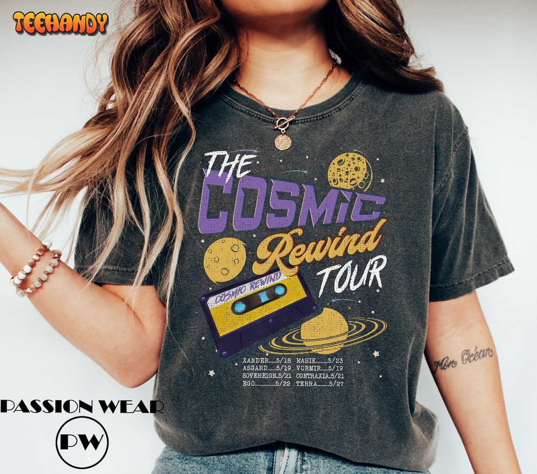 The Cosmic Rewind Tour Cassette Shirt