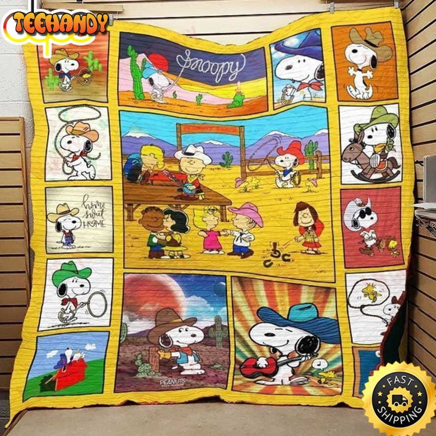 The Cowboy Snoopy The Peanuts Movie Snoopy Dog Blanket