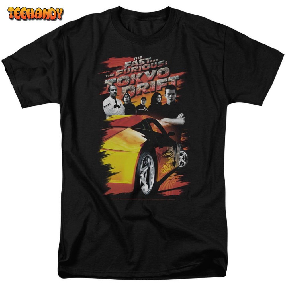 The Fast and the Furious Tokyo Drift Crew Black Shirts