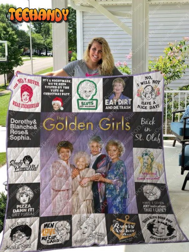 The Golden Girl 3D Customized Quilt Blanket