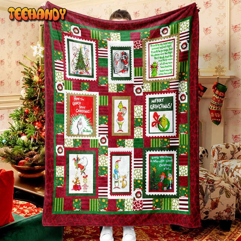 The Grinch Designs The Grinch Blanket