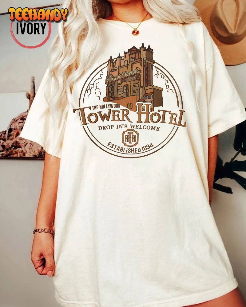 The Hollywood Tower Hotel Shirt, Tower of Terror Hollywood Shirt