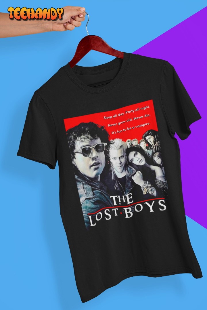 The Lost Boys Poster Style Soft T-Shirt, Lost Boys Movie T Shirt, 80s Movie Shirt