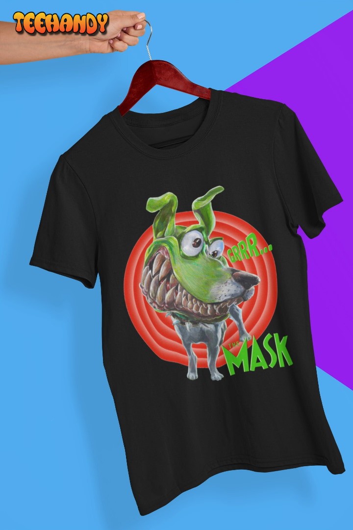 The Mask T-Shirt, The Mask Movie Poster T Shirt