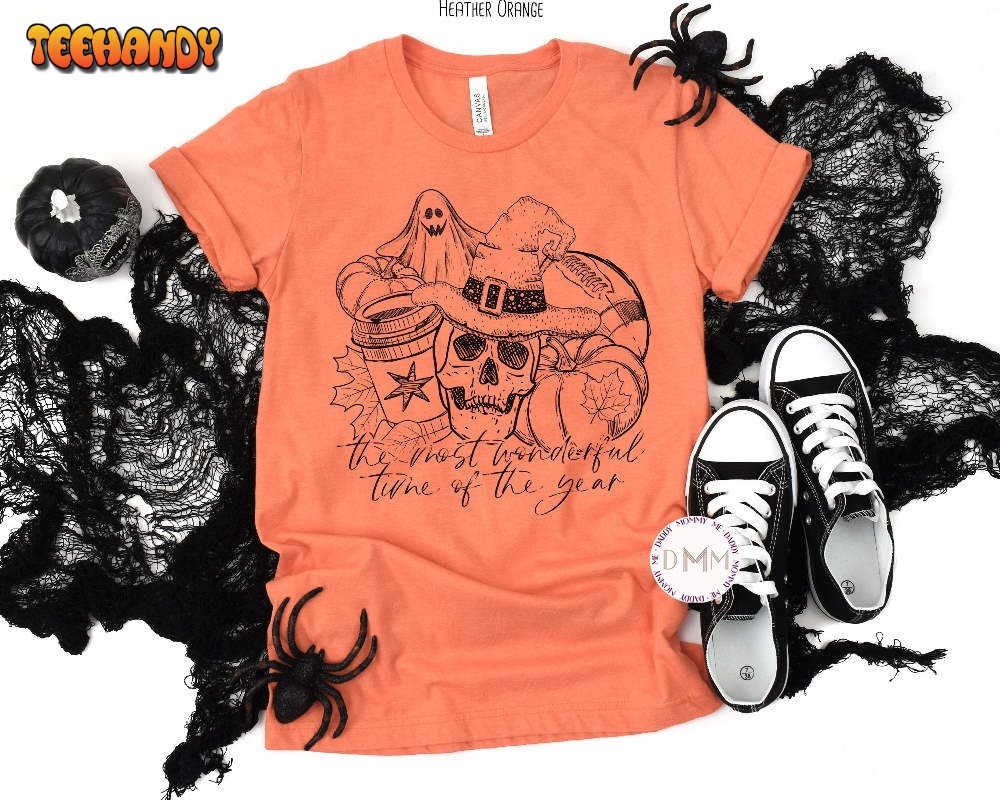 The Most Wonderful Time Of The Year Shirt Fall Halloween Shirt