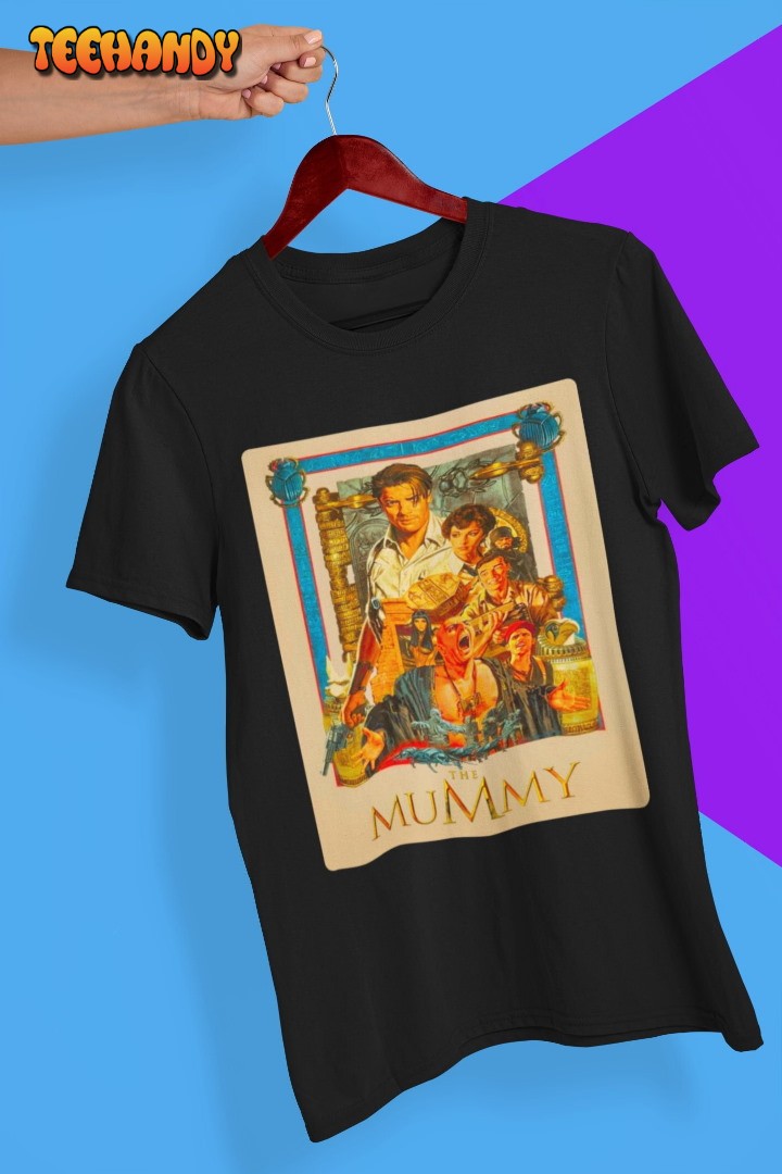 The Mummy Soft T-Shirt, The Mummy Movie Poster T Shirt, 90s Movie Shirt