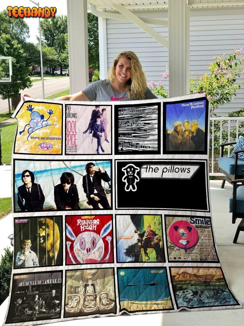 The Pillows 3D Customized Quilt Blanket