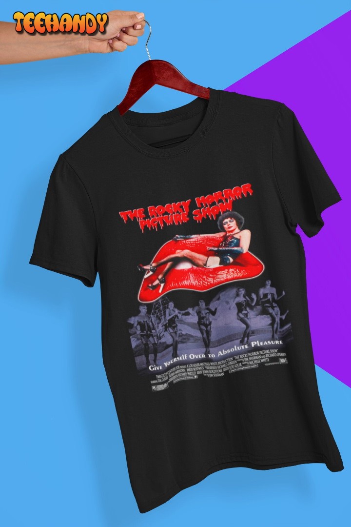 The Rocky Horror Picture Show Movie Soft T-Shirt, 80s Movie Nostalgia T Shirt